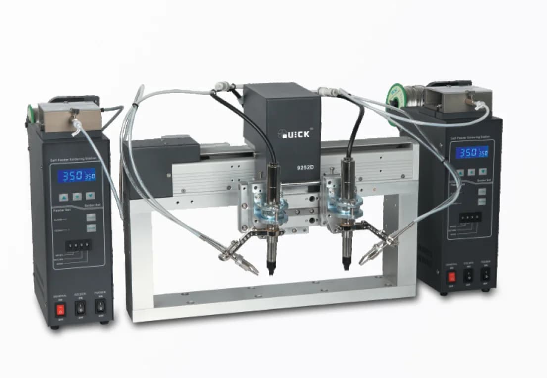 QUICK 9252D Dual-Head Soldering Robot