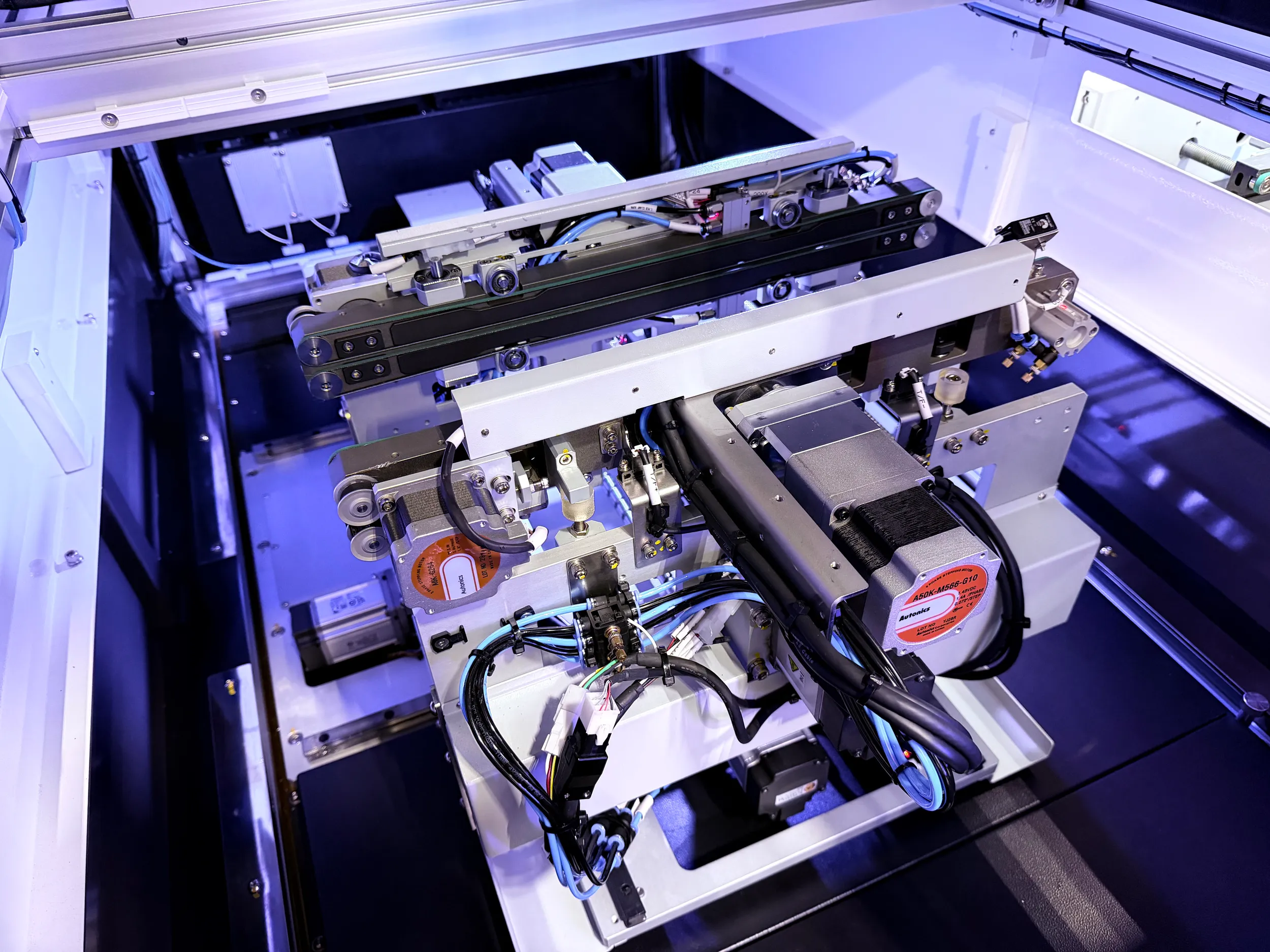 Inside the PANDA laser marking head